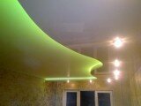 Как сделать подсветку потолка